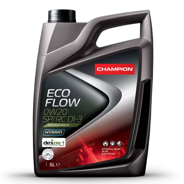 [1049910] Huile moteur CHAMPION ECO FLOW 0W20 SP/RC D1-3 5L