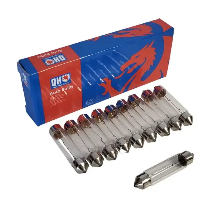 [QBL264] Ampoule C10W feu éclaireur de plaque