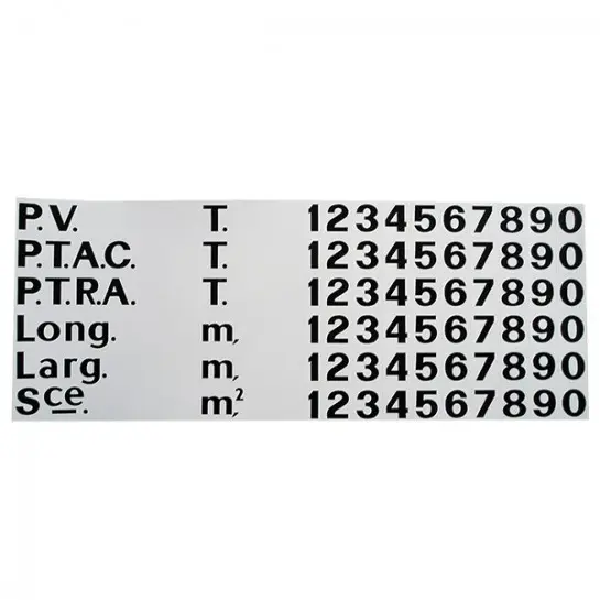 [136] Plaque d'identification