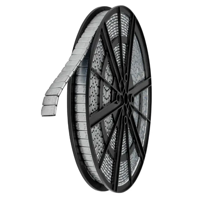 [53256] ROULEAU DE MASSES AVEC DEVIDOIRE EN FER 5G X 1.000