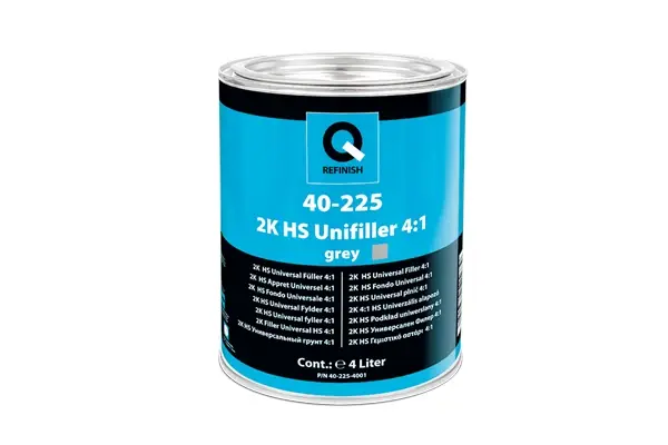 [40-225-4001] Produit de remplissage 2K HS 4:1 gris 4,0 L 