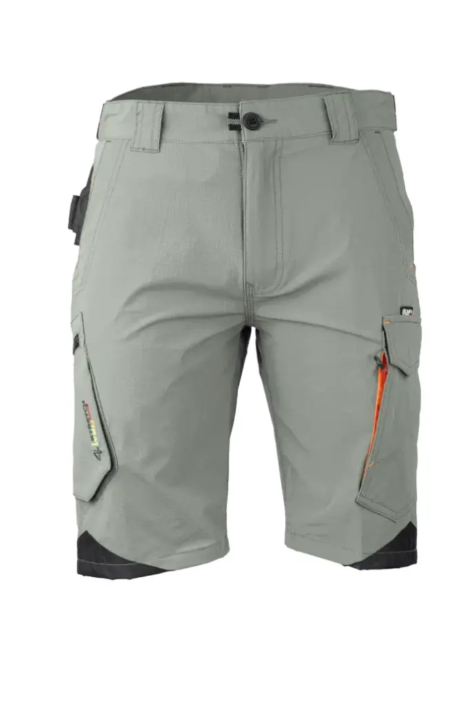 [6163] CELSIUS - Bermuda stret Kaki clair