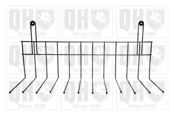 [QAWPRES12] Présentoir mural Balais Essuie-Glaces (12 broches)