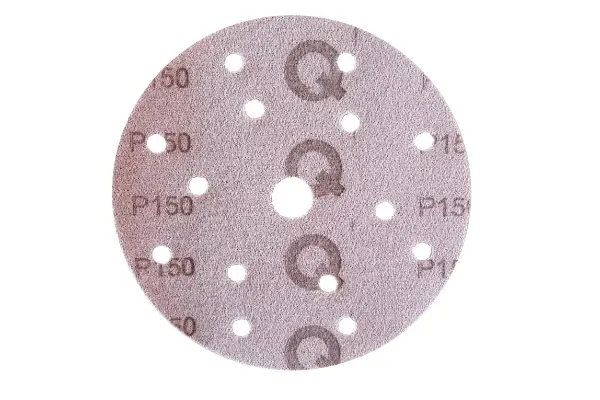 [30-250-0500] Q 30-250 Disque abrasif Ceracut-F Disc 150 mm Velcro 15-hole  P500