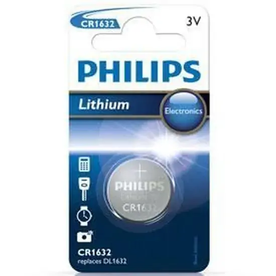 [10620873] PILE PLATE CR1632 3.0V BLISTER DONT 0,007€ ECO TAXE