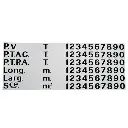 [136] Plaque d'identification