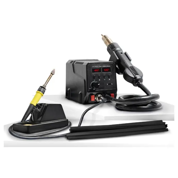 [48102] STATION DE REPARATION PLASTIQUE A AIR CHAUD 2 EN 1