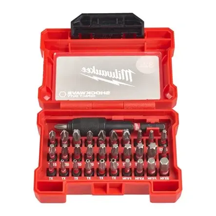 [4932464240] MILWAUKEE [4932464240] COFFRET SHOCKWAVE 32PCES