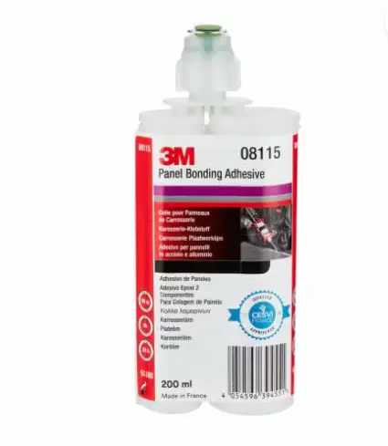 [08115] 3M FRANCE [08115] COLLE POUR PANNEAU DE CARROSSERIE 2K + 2 BUSES