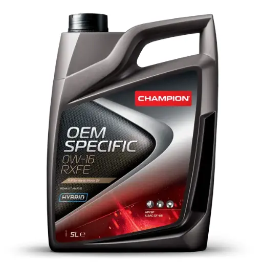 [1054008] CHAMPION LUBRICANTS [1054008] CHAMPION OEM SPECIFIC 0W16 RXFE 5L