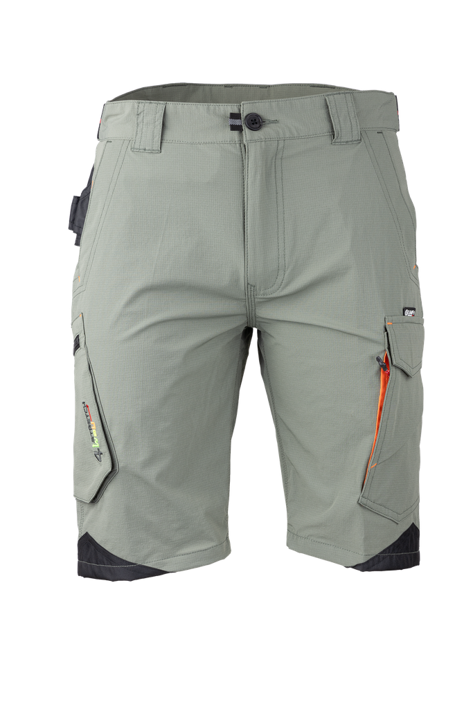 [6163] CELSIUS - Bermuda stret Kaki clair