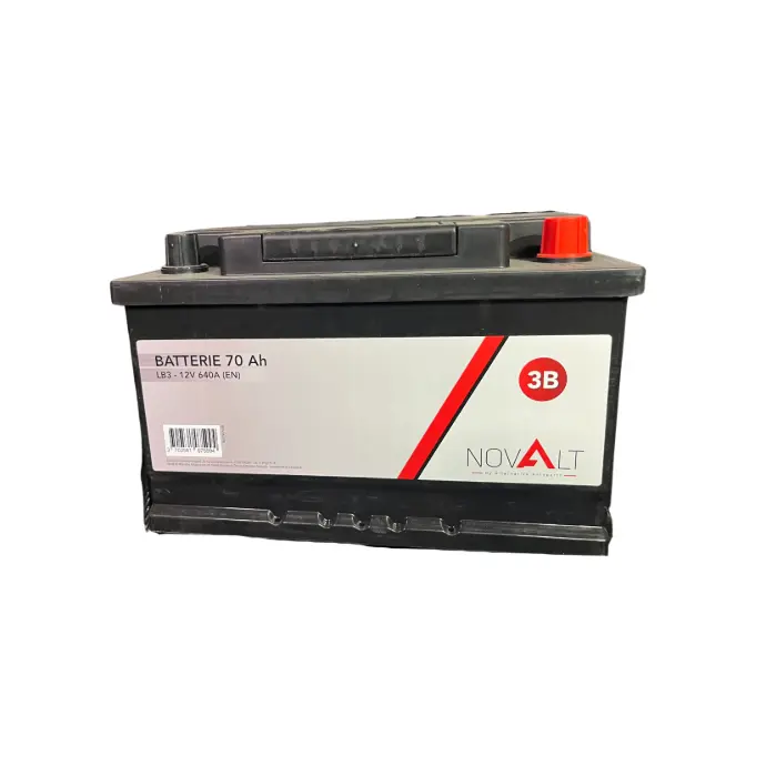 [BATNOV3B] BATTERIE NOVALT 12V 70AH 640A(EN) L3B LB3